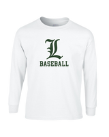 Lakeside HS L Baseball - Mens Basic Cotton Long Sleeve