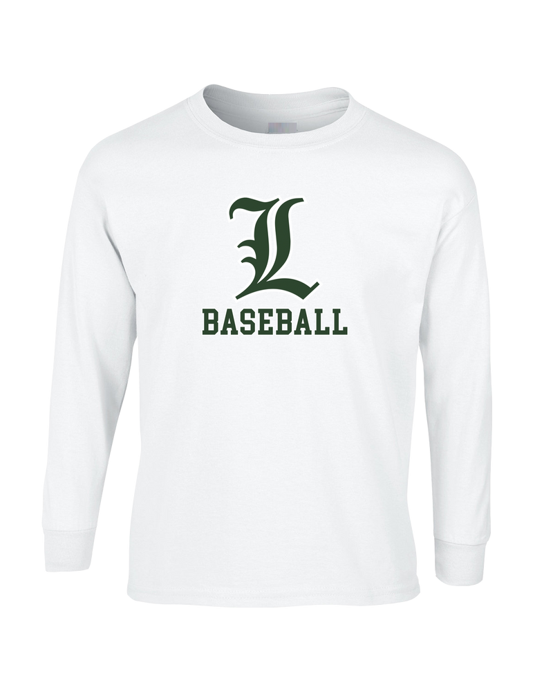 Lakeside HS L Baseball - Mens Basic Cotton Long Sleeve
