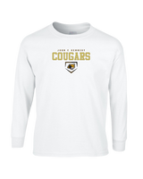 John F. Kennedy HS Baseball Mascot - Mens Basic Cotton Long Sleeve