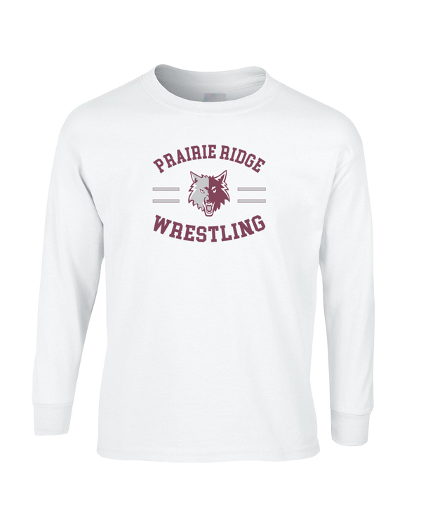 Prairie Ridge HS Wrestling Curve - Cotton Longsleeve
