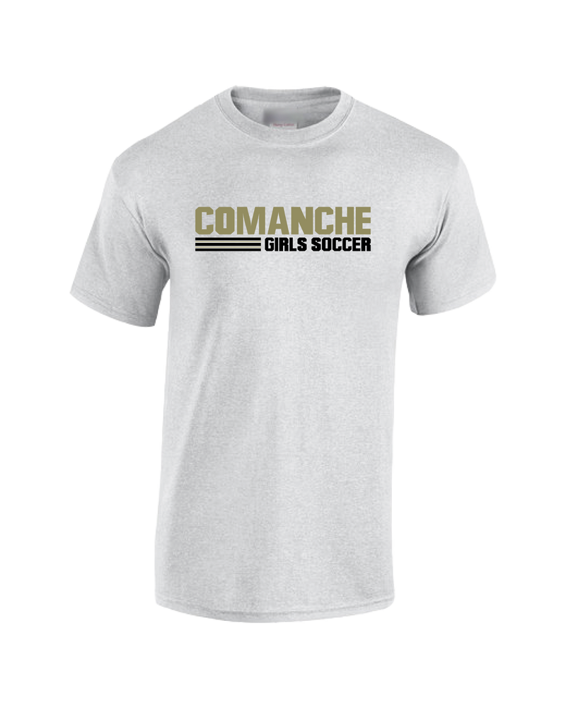 Comanche Girls Soccer - Cotton T-Shirt