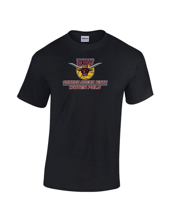 Rancho Buena Vista HS Water Polo Split - Cotton T-Shirt