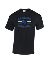 La Habra HS Basketball Curve - Cotton T-Shirt