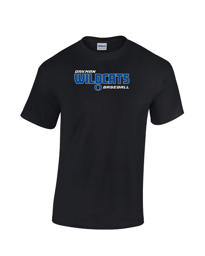 Oakman HS Baseball Bold - Cotton T-Shirt