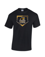 John F. Kennedy HS Baseball Plate - Cotton T-Shirt