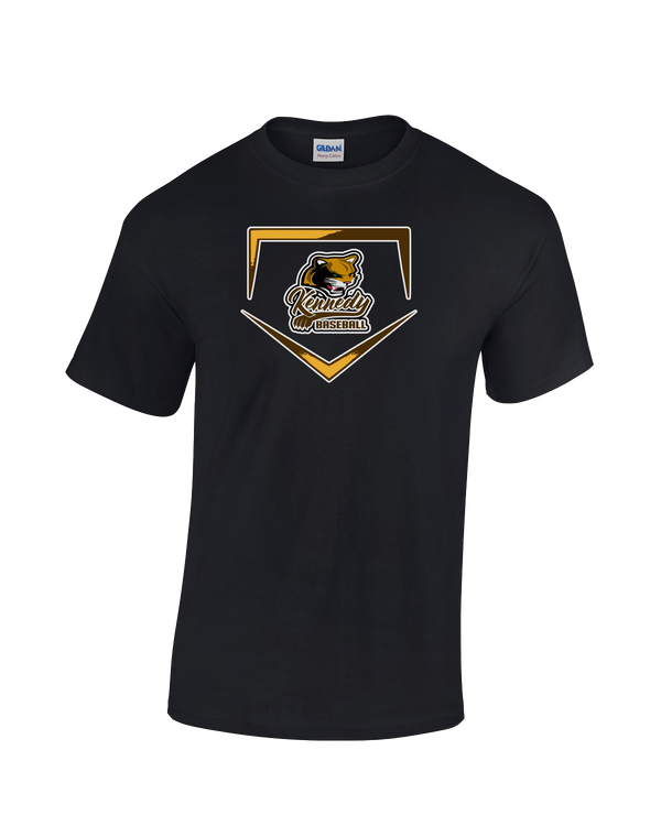 John F. Kennedy HS Baseball Plate - Cotton T-Shirt