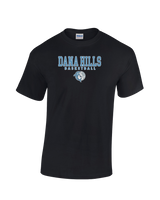 Dana HIlls HS Girls Basketball Block - Cotton T-Shirt