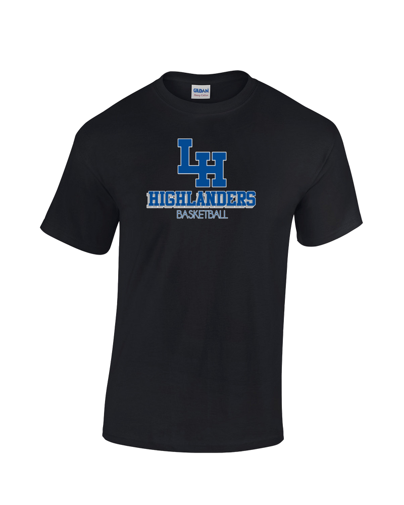 La Habra HS Boys Basketball Shadow - Cotton T-Shirt