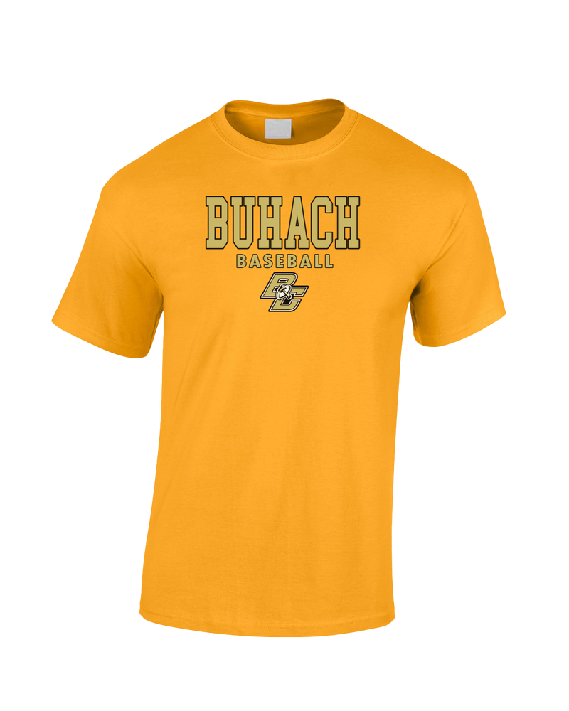 Buhach HS Baseball Block - Cotton T-Shirt