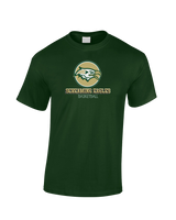 Chequamegon HS Boys Basketball Shadow - Cotton T-Shirt