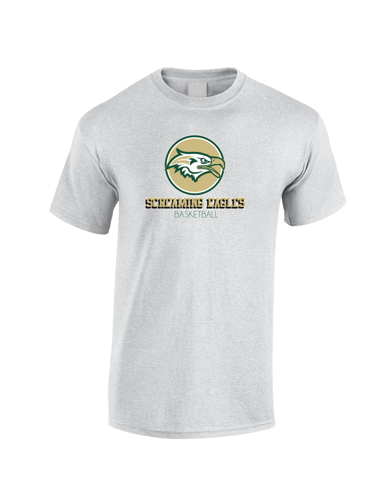 Chequamegon HS Boys Basketball Shadow - Cotton T-Shirt