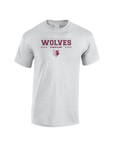 Prairie Ridge HS Wrestling Border - Cotton T-Shirt
