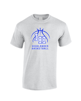 La Habra HS Boys Basketball Main Logo - Cotton T-Shirt