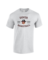 Dover HS Boys Basketball Curved - Cotton T-Shirt