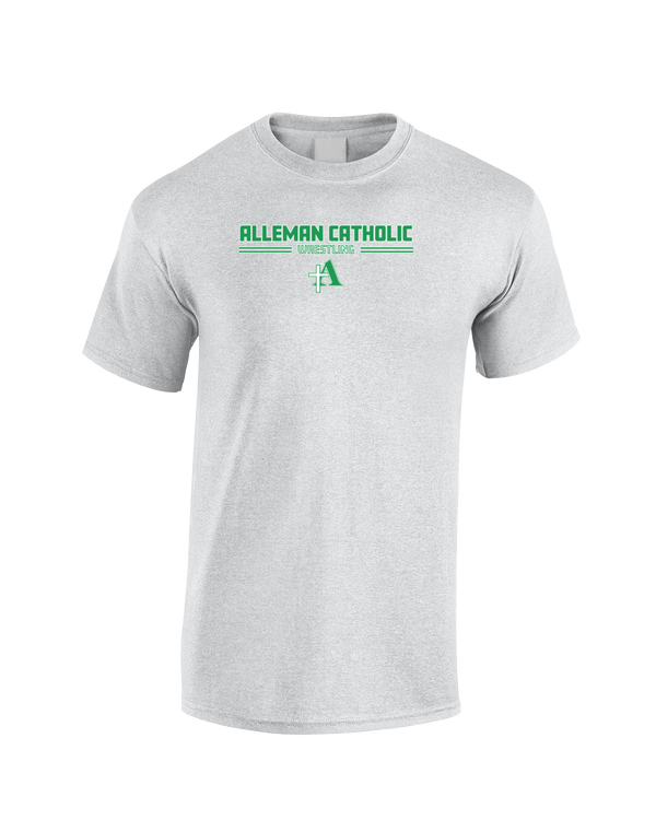 Alleman Catholic HS Wrestling Keen - Cotton T-Shirt