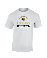 John F. Kennedy HS Baseball Property - Cotton T-Shirt