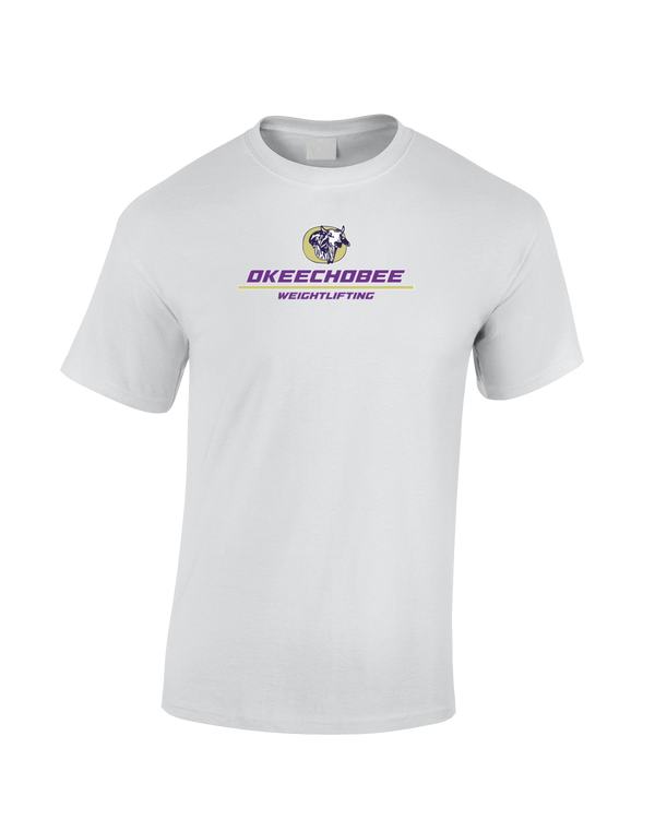Okeechobee HS Weightlifting Split - Cotton T-Shirt