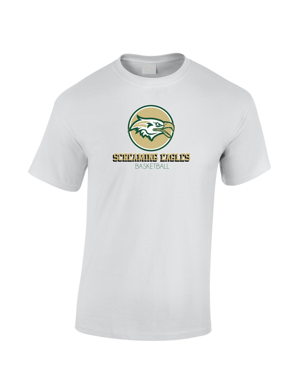 Chequamegon HS Boys Basketball Shadow - Cotton T-Shirt