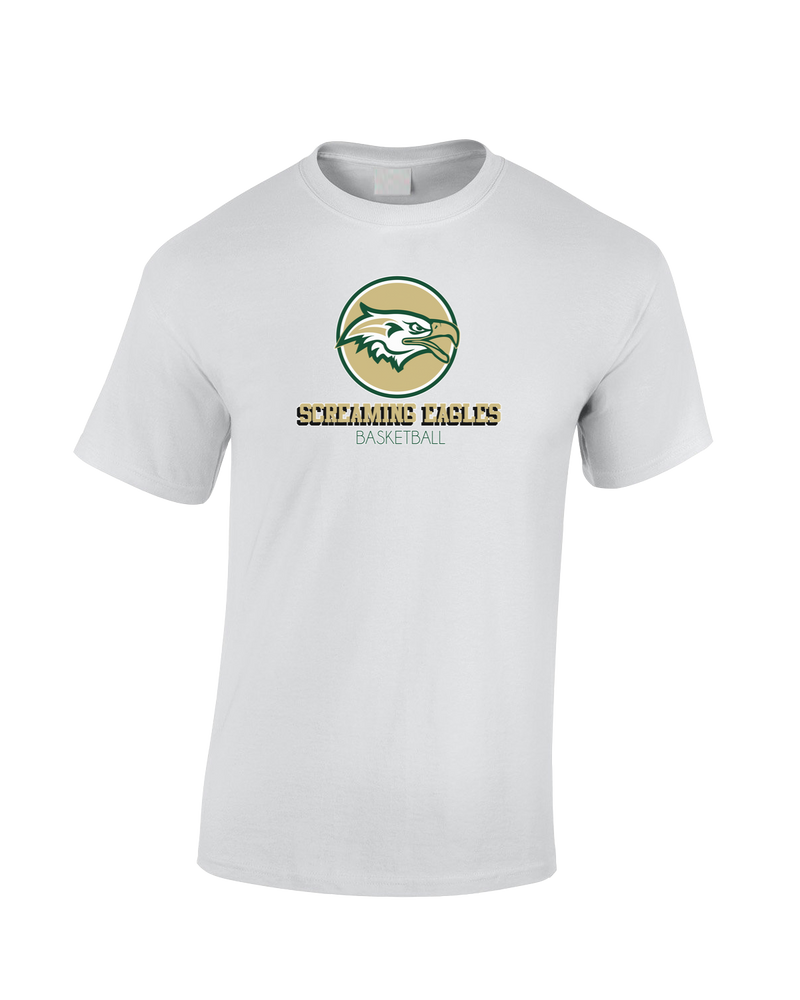 Chequamegon HS Boys Basketball Shadow - Cotton T-Shirt