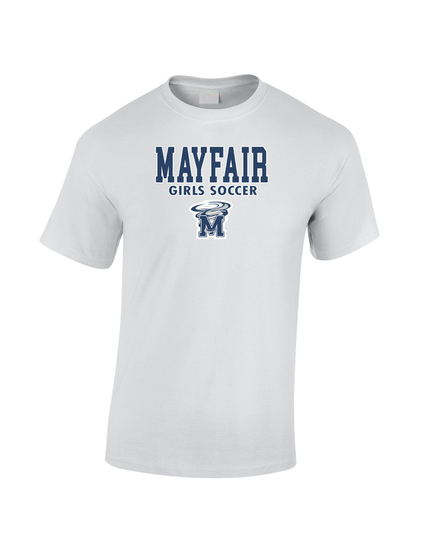 Mayfair HS Girls Soccer Block - Cotton T-Shirt
