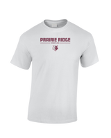 Prairie Ridge HS Wrestling Keen - Cotton T-Shirt
