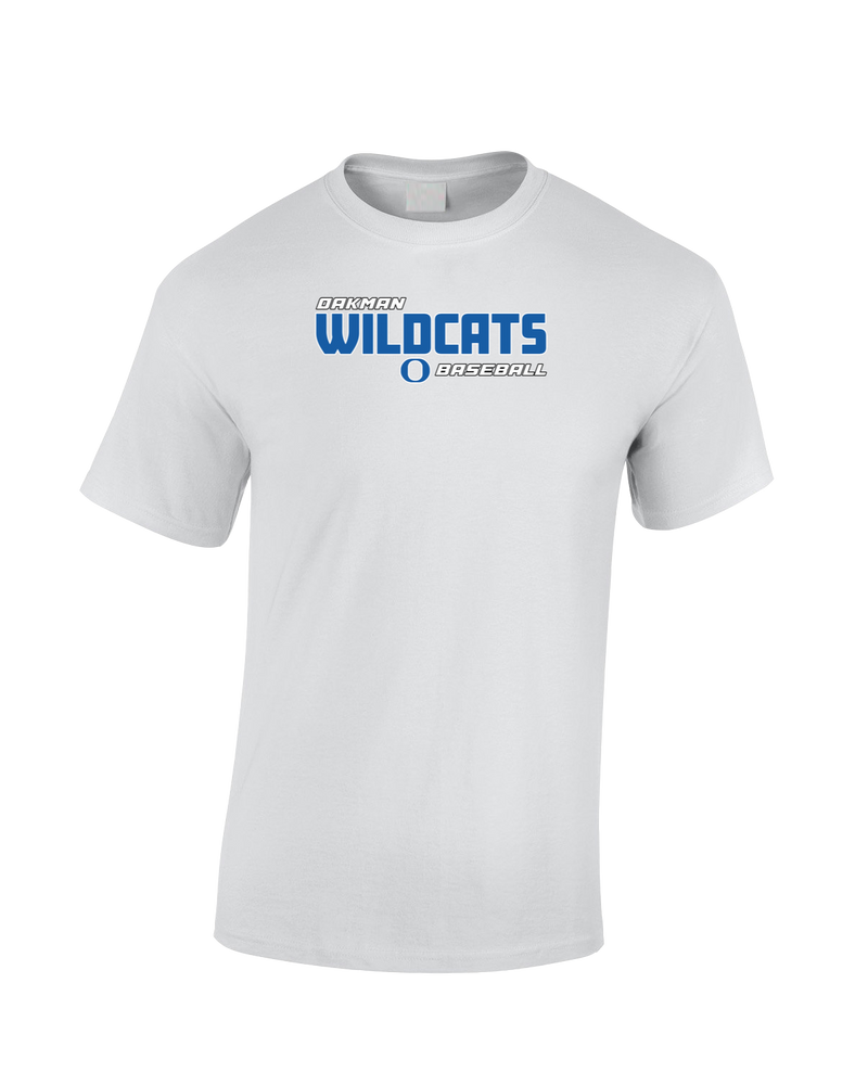 Oakman HS Baseball Bold - Cotton T-Shirt