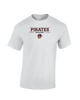 Dover HS Boys Basketball Border - Cotton T-Shirt
