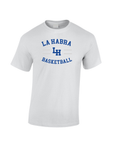 La Habra HS Basketball Curve - Cotton T-Shirt