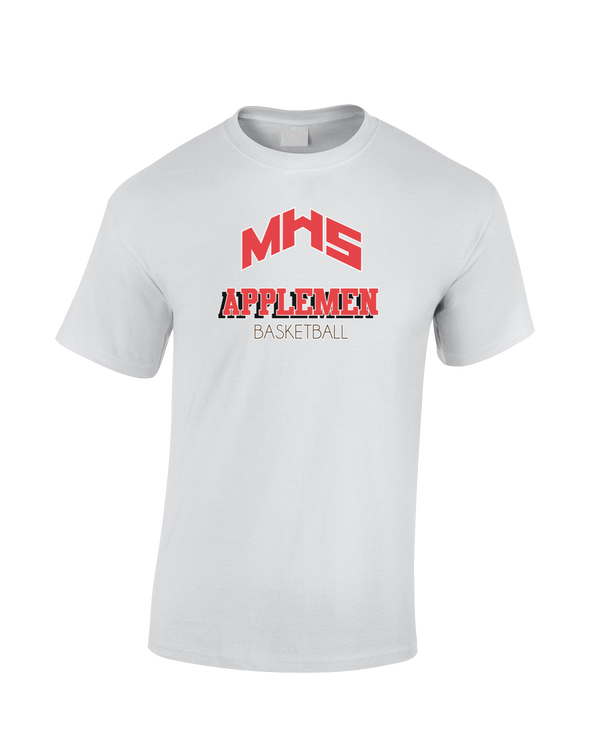 Musselman HS  Basketball Shadow - Cotton T-Shirt