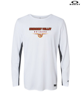 Crescent Valley HS Football Design - Mens Oakley Longsleeve