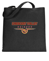 Crescent Valley HS Football Design - Tote