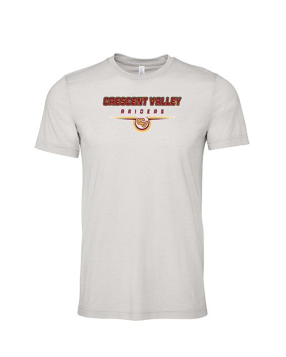 Crescent Valley HS Football Design - Tri-Blend Shirt