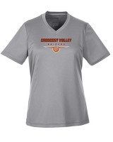 Crescent Valley HS Football Design - Womens Performance Shirt