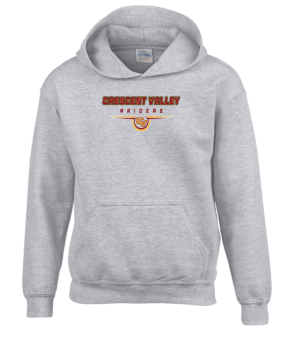 Crescent Valley HS Football Design - Youth Hoodie