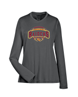 Crescent Valley HS Football Toss - Womens Performance Longsleeve