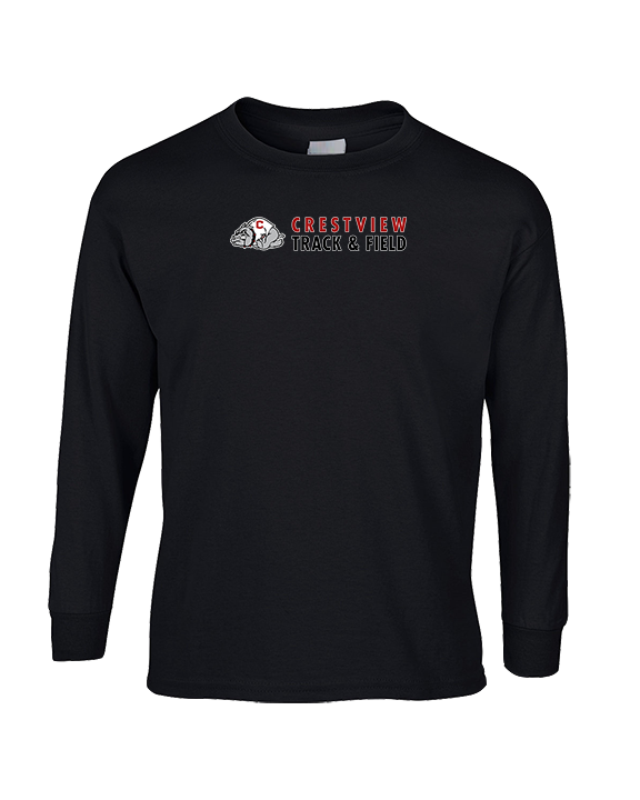Crestview HS Track & Field Basic - Cotton Longsleeve
