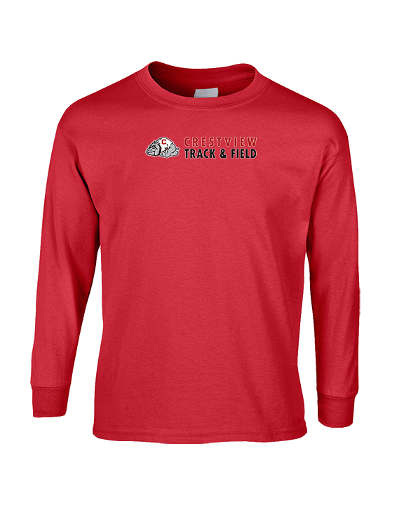 Crestview HS Track & Field Basic - Cotton Longsleeve