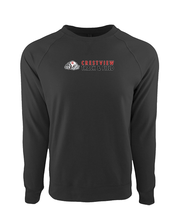 Crestview HS Track & Field Basic - Crewneck Sweatshirt