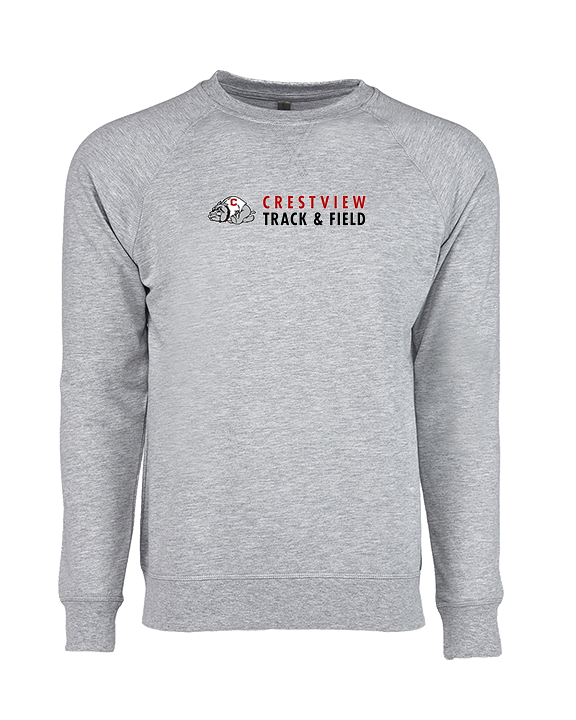 Crestview HS Track & Field Basic - Crewneck Sweatshirt