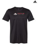 Crestview HS Track & Field Basic - Mens Adidas Performance Shirt