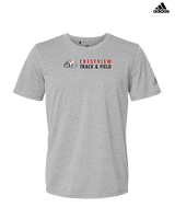 Crestview HS Track & Field Basic - Mens Adidas Performance Shirt