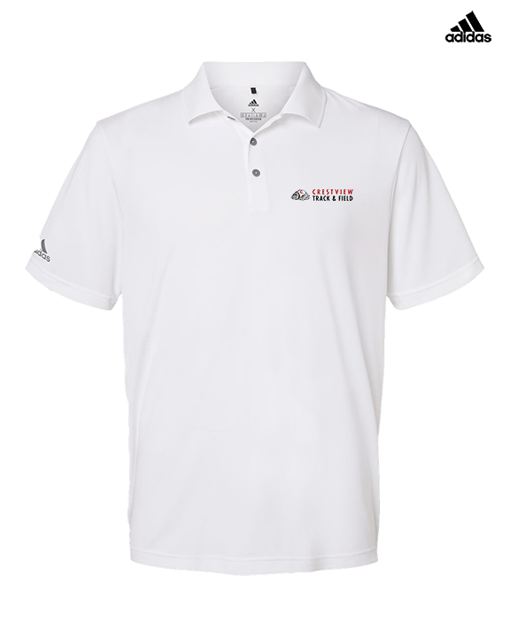 Crestview HS Track & Field Basic - Mens Adidas Polo