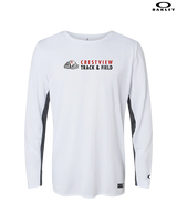 Crestview HS Track & Field Basic - Mens Oakley Longsleeve