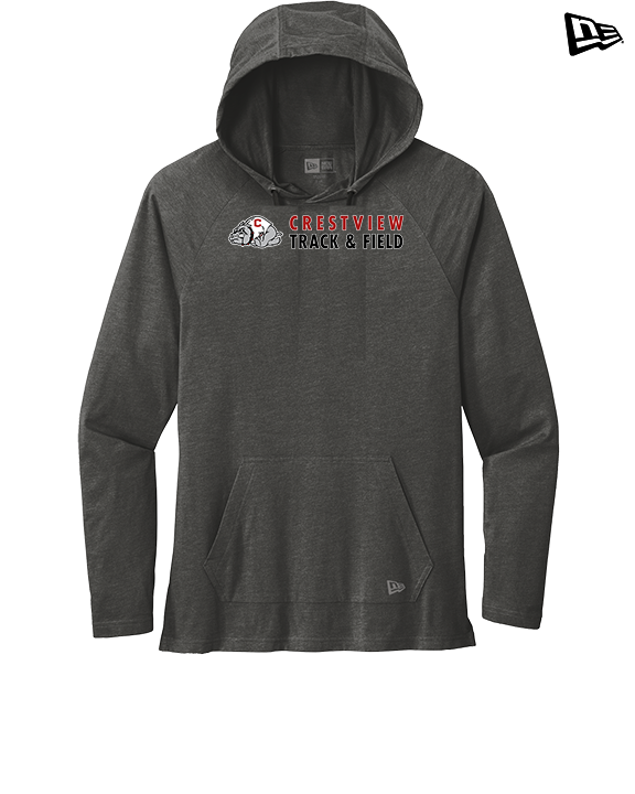 Crestview HS Track & Field Basic - New Era Tri-Blend Hoodie