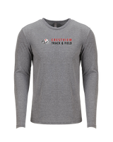 Crestview HS Track & Field Basic - Tri-Blend Long Sleeve