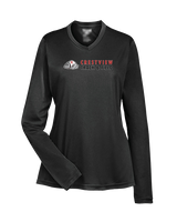 Crestview HS Track & Field Basic - Womens Performance Longsleeve
