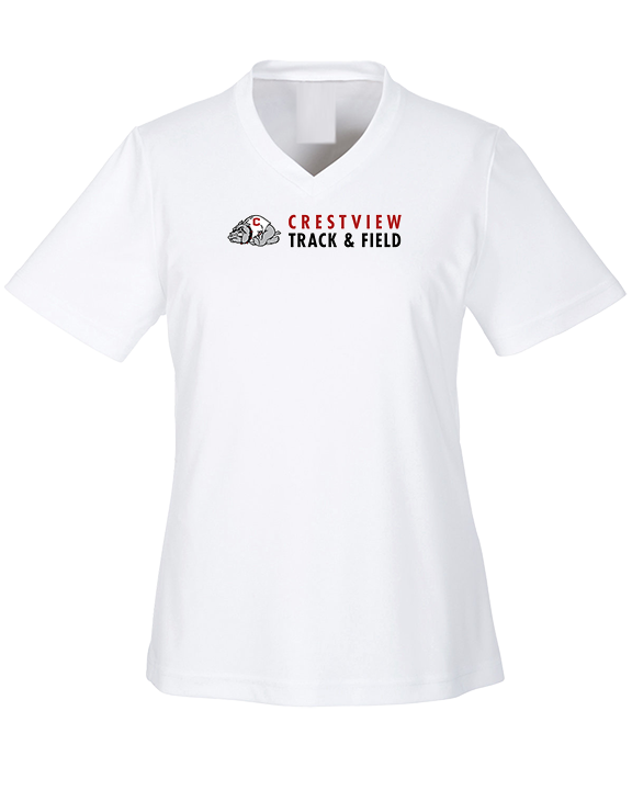 Crestview HS Track & Field Basic - Womens Performance Shirt