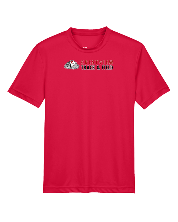 Crestview HS Track & Field Basic - Youth Performance Shirt