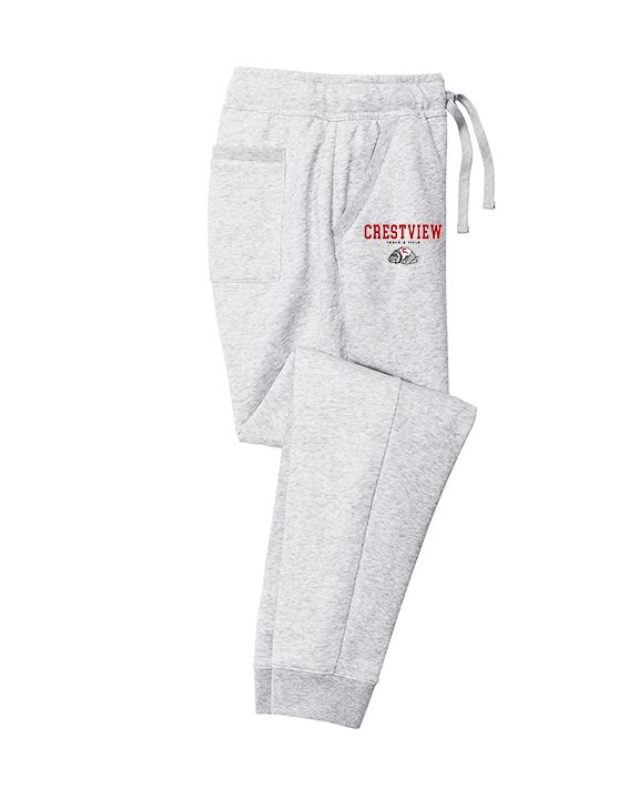 Crestview HS Track & Field Block - Cotton Joggers