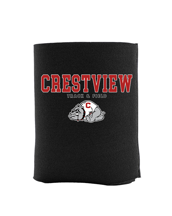 Crestview HS Track & Field Block - Koozie